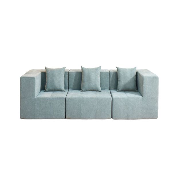 Vacuum Pack Sectional Couches Luxury Living Room White Cloud Sofa Modular Compressed Sofa Set Furniture