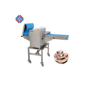 800KG/H Fresh Meat Strips Cutter / Meat Dicing Machine