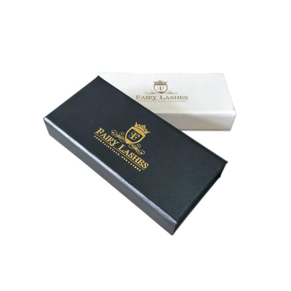 Small Size Eyelash Packaging Magnetic Closure Gift Box Various Design With Plastic Tray