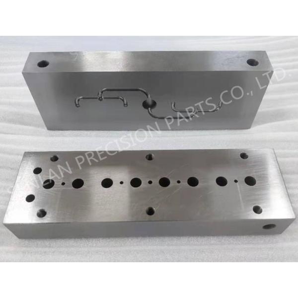 High precision injection mold plate with EDM process