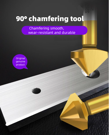 90 120Degree 3 Flute Countersinking Tools HSS M2 Countersink Drill Bit HRC65
