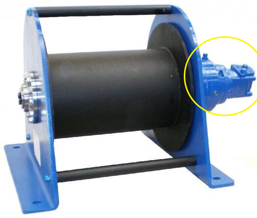 Hydraulic Winch Motor 125cc For Winches Of Wrecker / Flatbeds