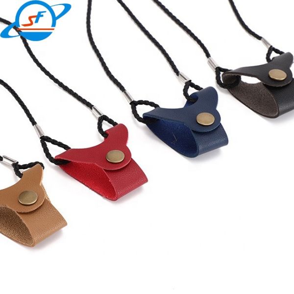 High Durability Leather Folding Sunglasses Case Customized Packings