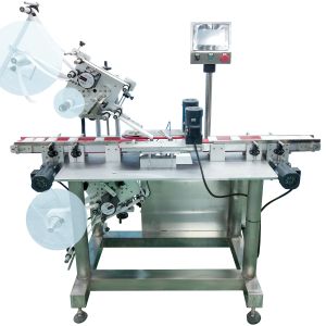 Buy cheap Kinco Automatic Top And Bottom Labeler Cream Jar Labeling Machine product