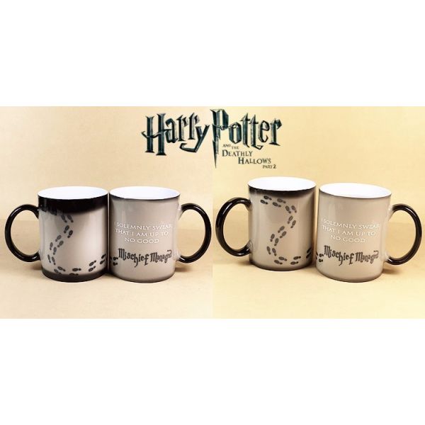 Harry Potter Mugs Mischief Managed Magic Coffee Cups 8*9.5cm OEM
