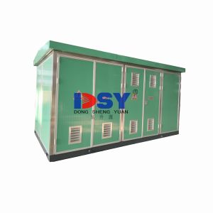 European Style Prefabricated Box Type Substation IP33 Protection For Power