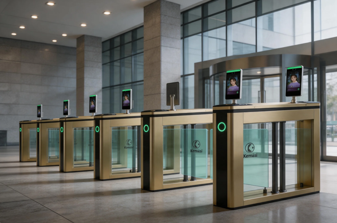 Scenic Spot Ticket Entry Management Swing Gate Turnstile