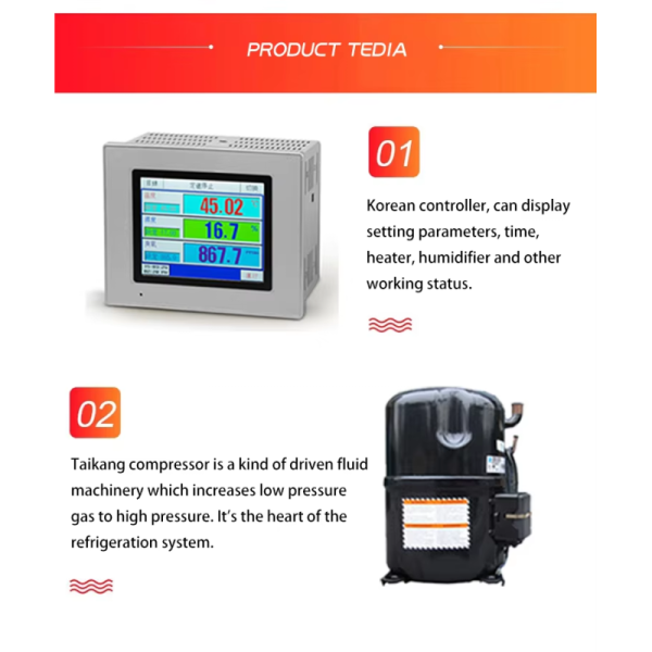 Stainless Steel Ozone Aging Test Chamber with 50~1000 pphm Ozone Concentration and Programmable Touch Screen Controller