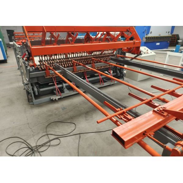 Mesh Length 6m Welded Wire Mesh Fence Machine Panasonic PLC Controlled