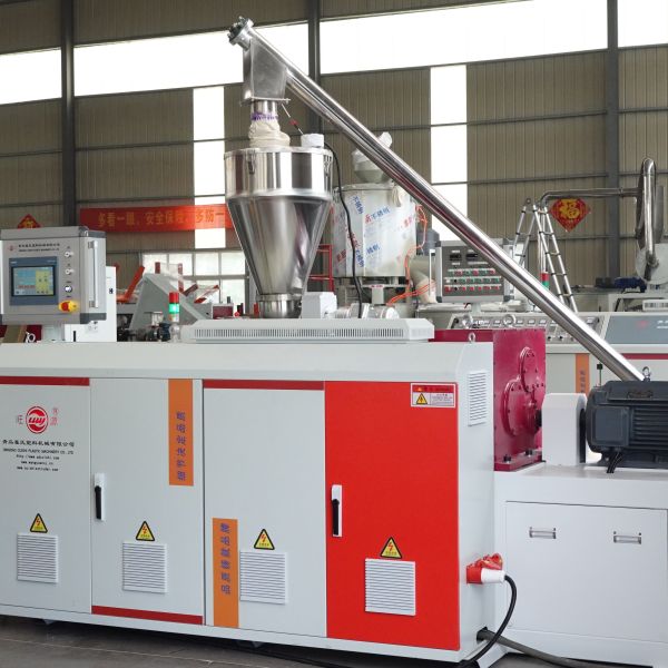 PVC UPVC Plastic Electrical Conduit Cable Protection Pipe Twin Screw Extrusion Making Machine Production Line