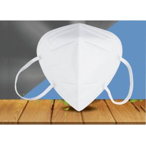 Buy cheap Earloop N95 Face Mask , Sanitary Protective Mouth Mask Low Breathing Resistance from wholesalers