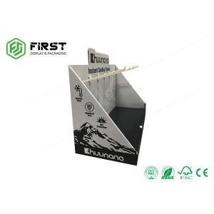 Custom Recycled Paper Cardboard Hanging Countertop Display PDQ Display With