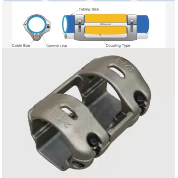 Oil Field Drilling Handling Tools Mid Joint Cable Protector For Pipe