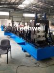 CZ Section Galvanized Steel Roll Forming Machine , Quick Interchangeable By