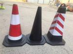 2017 Hot Selling Rubber Made Reflective Road Traffic Safty Cones