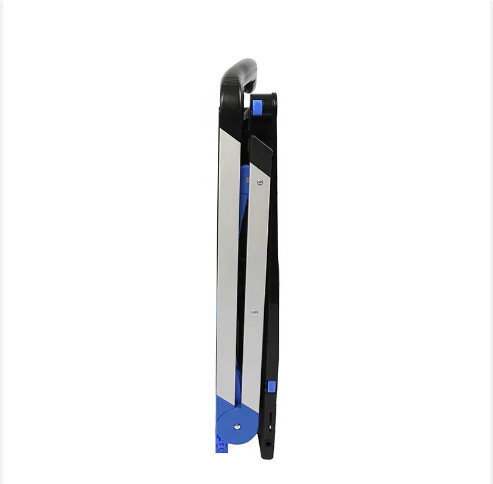 Trolley Double Folding Basket Trolley Easy Maneuvering