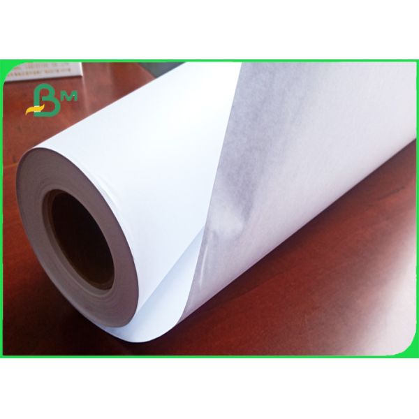inkjet plotter paper 80 grams Smooth surface wear resistance inkjet plotter paper in roll