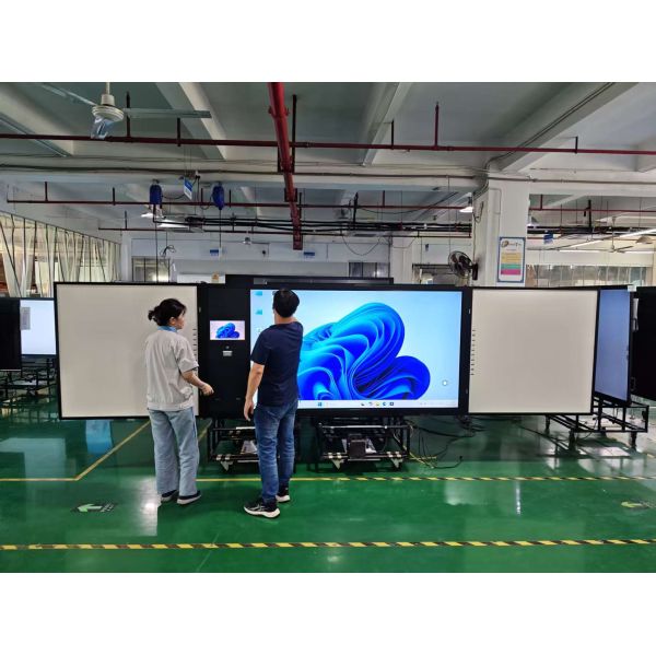 75 inch Digital Whiteboard Green boards for IFPD Interconnected LCD Blackboard
