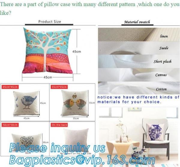 Jacquard Sofa Cushion Covers,Fashionable dropneedle velvet fleece sofa cushion cover,Hand Made Knitted Cushion Cover, Wh