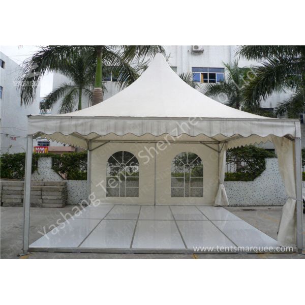 Rustless and Anodized Aluminium Frame Tents , Small Size clear span buildings