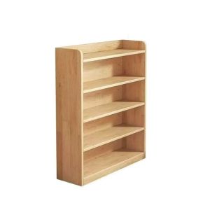 Buy cheap AT-0266 Solid Wood Bookshelf Wall Mounted Storage Living Room Multi Usage from wholesalers