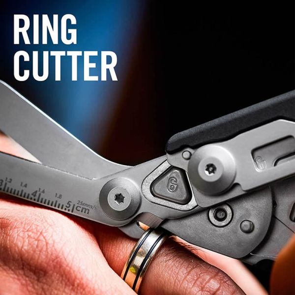 Multifunctional Portable Tactical Folding scissors Retractable Hexagonal Screw Reinforcement