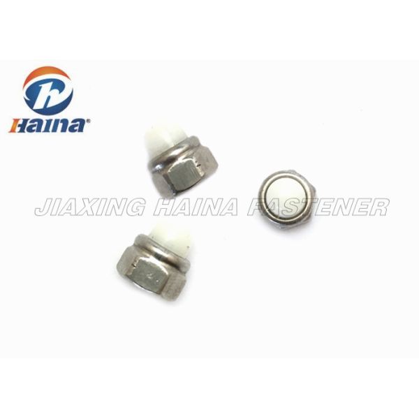 DIN 986 Prevailing Torque Type Hexagon Domed Cap Nuts With Non-Metallic Insert Hex Head Nut