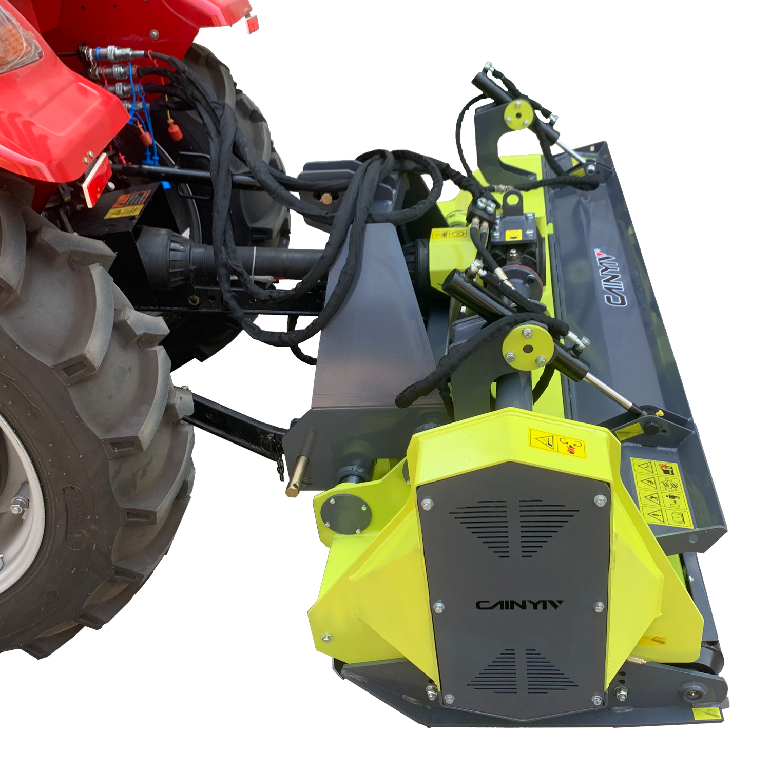 180cm ATV Rear Bonnet Lawn Mower Tractor Hydraulic System Controlled