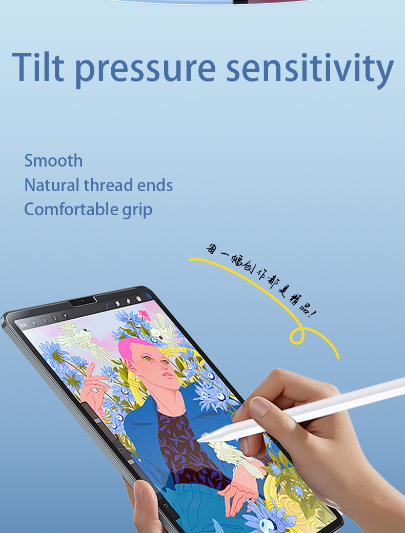 Custom features support Bluetooth connection 30min full charging Capacitive stylus Pencil for iPad 2018 and later
