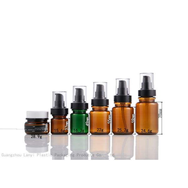 Screen Printing 110ml 140ml PET Cosmetic Lotion Bottle