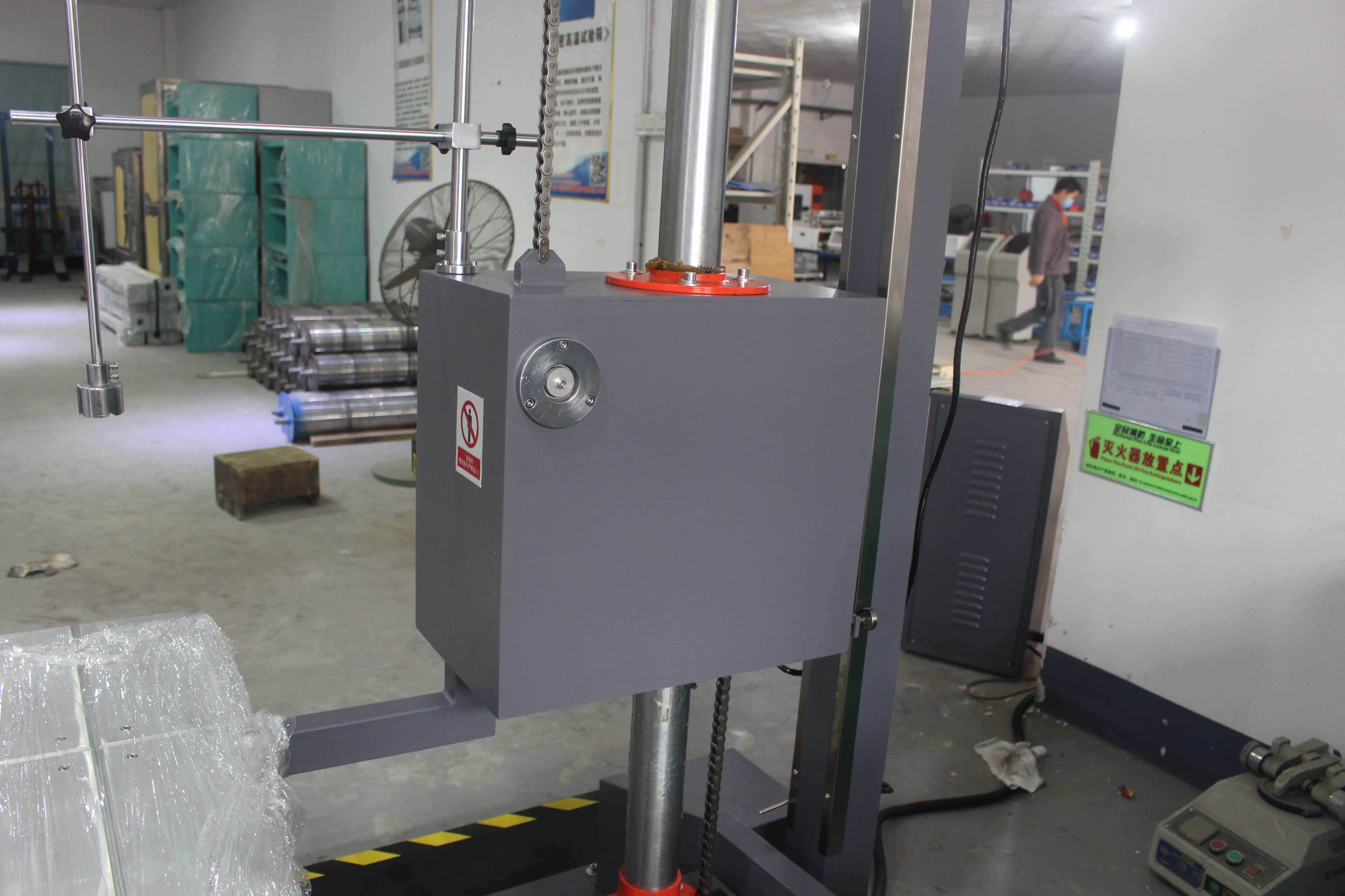 Electric Single Wing Drop Testing Machine 300-1500mm CE Certified for Packaging Box Impact Test Lab Equipment