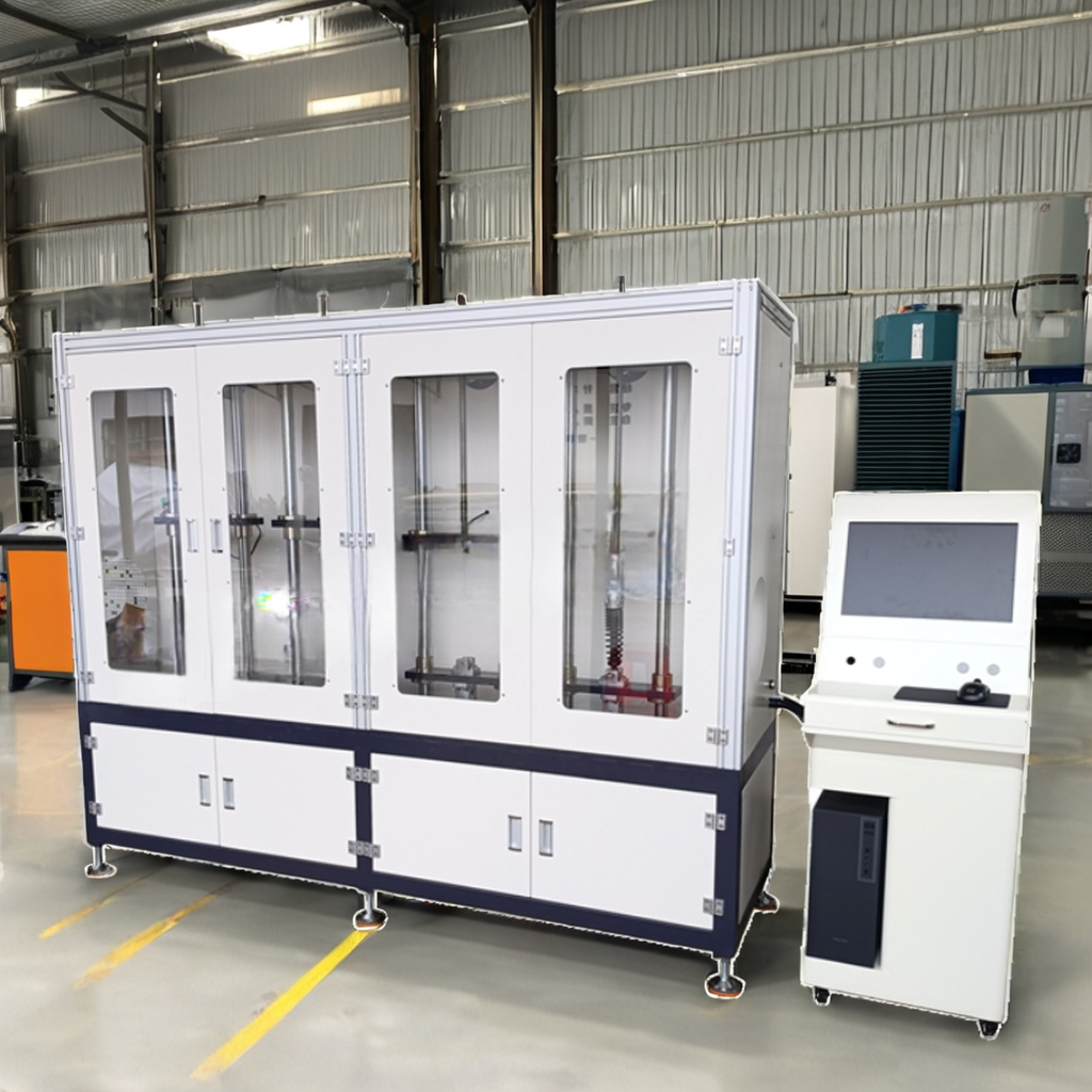Microcomputer-Controlled Comprehensive Shock Absorber Performance Test Bench