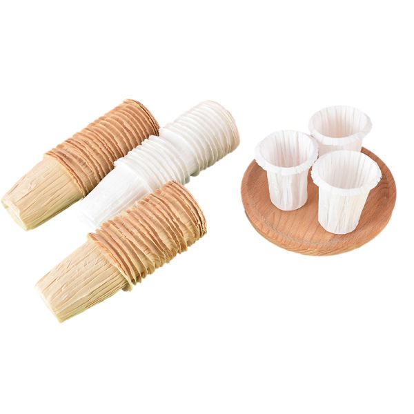 Natural Unbleached Coffee Filter Paper Disposable Biodegradable Cone Basket Pour Over Drip Coffee Filters for Home Cafe Brewing