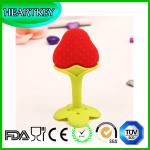 Silicone Baby Teether-100% Food grade -vegetables,Fruit-A variety of Baby