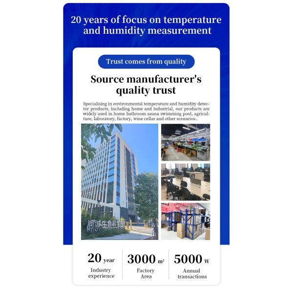 Digital Thermometer Indoor LED Display Temperature Humidity Meter Sensor Instrument Household Wall Mounted Outdoor Sauna