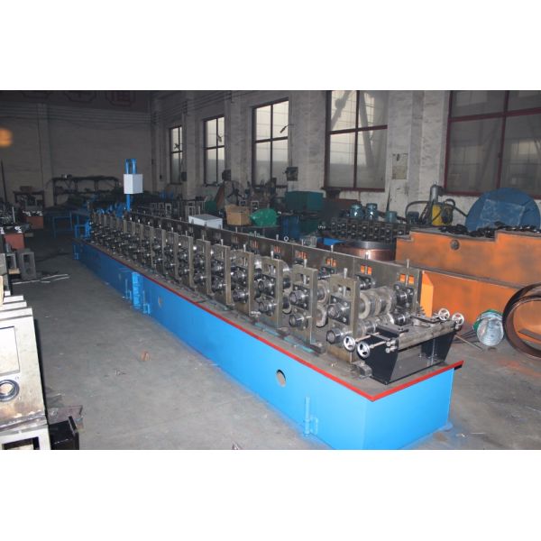 Color Steel Sheet Door Frame Roll Forming Machine 380 V 50 Hz 3 Phase Voltage