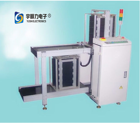 Multiple Speed Automatic Pcb Loader Machine , Touch Display Automatic Magazine