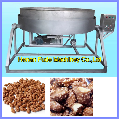 Quality Cocoa peanut coating machine, sticky sugar peanut coating machine for sale