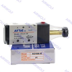 AIRTAC 4V200 Series 5/2 way, 5/3 way Electric Solenoid Valves 1/8" Port Size