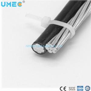 Buy cheap 600V XLPE Insulated Aluminum Conductor 6/4/2AWG Duplex Service Drop Cable for Overhead product