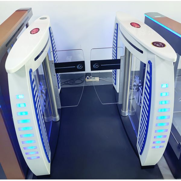 Sailboat Shaped Speed Gate Turnstile Access Security Gate for Safety Entrance & Eixt Control