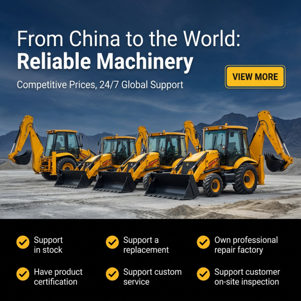 High Efficiency Used JCB 3CX Backhoe Loader Hydraulic Digging Loader For Construction With Powerful Engine