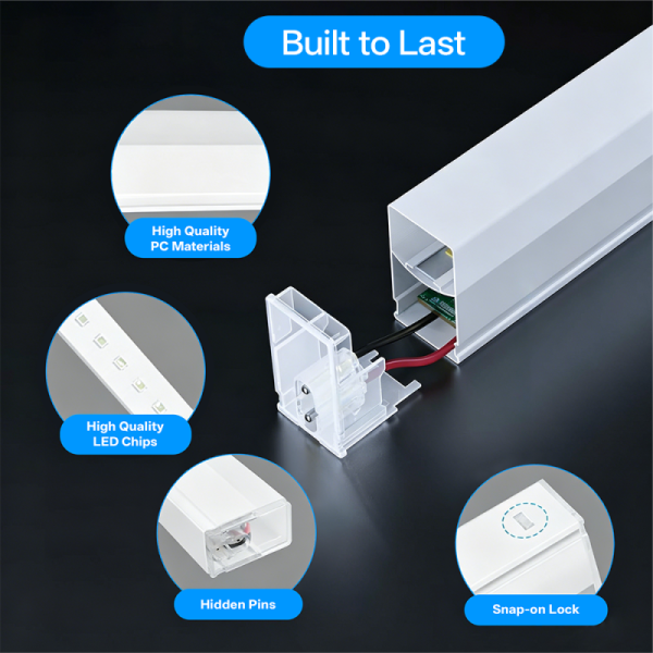 LED Hexagon Light modular ceiling system installation example