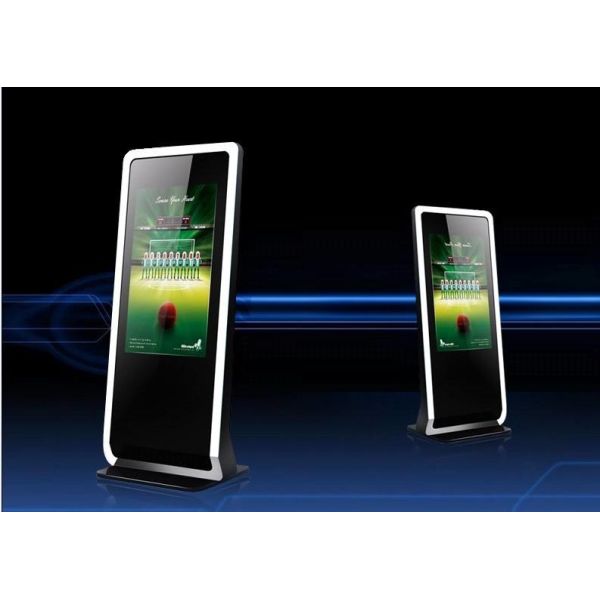 500nits Floor Standing Touch Screen Kiosk 55 Inch Digital Signage Display