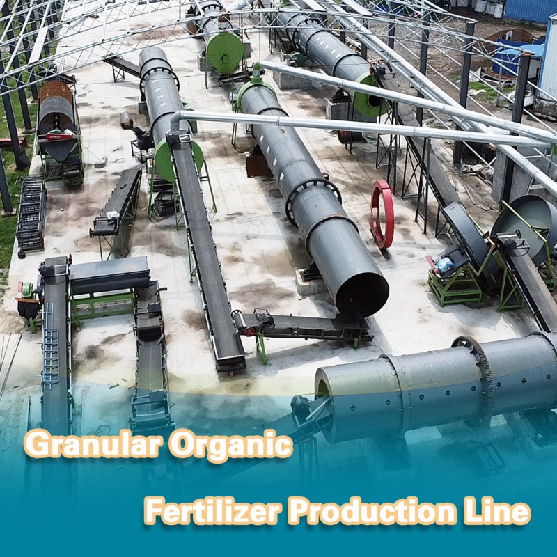 NPK Organic Fertilizer Granule Urea Manufacturing Machine PLC Controlled