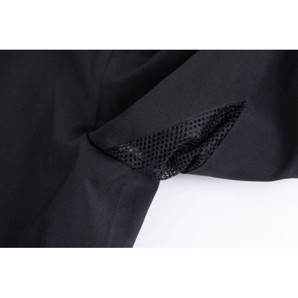 Lightweight Waterproof Hooded Parka Jacket with Stylish Printed Lining for Outdoor Wear