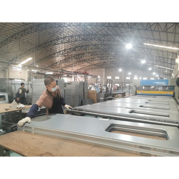 AMBER Steel Plate With Powder Coating Manual Swing Door X-Ray Door