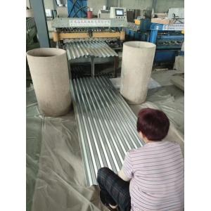 RAL Color Punching Processing Service ASA Synthetic Resin Corrugated PVC Shingle