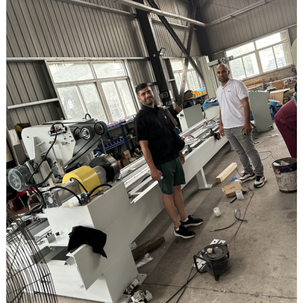 Carbon Steel Solid Round Bar PISTON ROD automatic Grinding polishing Machine