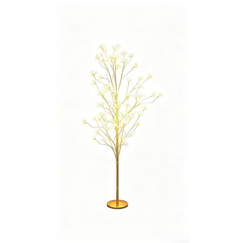 Bendable and Shapeable Firework Tree Lights with Warm White Light and 8-12 Hours Battery Life for Indoor and Outdoor Decor